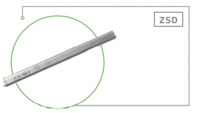 Złączka do karbowania długa